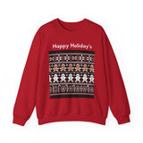 Load image into Gallery viewer, Happy Holiday&#39;s Gingerbread Crewneck Sweatshirt