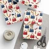 Load image into Gallery viewer, Purses, Heels and Lipstick Wrapping Paper