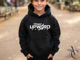 Load image into Gallery viewer, Black Upward Hoodie YOUTH