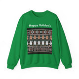 Load image into Gallery viewer, Happy Holiday&#39;s Gingerbread Crewneck Sweatshirt