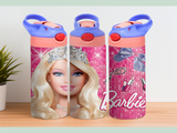 Load image into Gallery viewer, Barbie Jewels  Kids Popup Tumbler