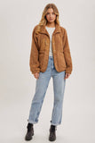 Load image into Gallery viewer, Camila - Button Down Fleece Sherpa Jacket