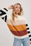 Load image into Gallery viewer, Cali - Color Block Sweater