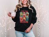 Load image into Gallery viewer, Black Tis The Season Crewneck Sweatshirt