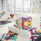 Load image into Gallery viewer, Owls Wrapping Paper - Sitting Owls