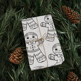 Load image into Gallery viewer, Gingerbread Coloring Wrapping Paper