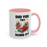 Load image into Gallery viewer, Coffee Mug - Playful Gingerbread Nurse Accent Coffee Mug (11, 15oz)