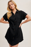 Load image into Gallery viewer, Betsy - Button Up Shirt Dress