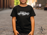 Load image into Gallery viewer, Black Upward T-Shirt YOUTH