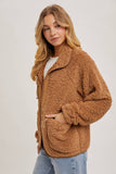 Load image into Gallery viewer, Camila - Button Down Fleece Sherpa Jacket