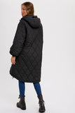 Load image into Gallery viewer, Renee - Longline Quilted Puffer Jacket