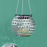 Load image into Gallery viewer, 6&quot; Disco Ball Solar Lantern