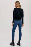 Load image into Gallery viewer, Cady - Cowlneck Dolman Knit Pullover