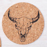 Load image into Gallery viewer, Bison Cork Coaster