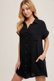 Load image into Gallery viewer, Betsy - Button Up Shirt Dress