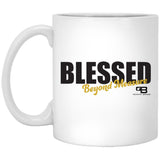 Load image into Gallery viewer, Blessed Beyond Measure White Mug