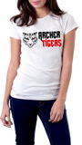 Load image into Gallery viewer, Archer Tigers Shirts (White) - Peachy Brass