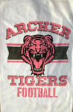 Load image into Gallery viewer, Archer Tigers Pink Out Towel - Peachy Brass