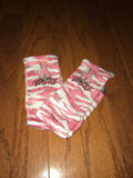 Load image into Gallery viewer, Archer Tigers Pink Socks - Peachy Brass