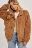 Load image into Gallery viewer, Camila - Button Down Fleece Sherpa Jacket