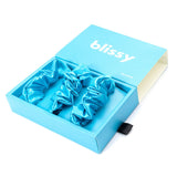 Load image into Gallery viewer, Blissy Scrunchies - Bahama Blue