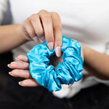 Load image into Gallery viewer, Blissy Scrunchies - Bahama Blue