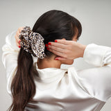 Load image into Gallery viewer, Blissy Oversized Scrunchie - Leopard