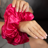 Load image into Gallery viewer, Blissy Oversized Scrunchie - Hibiscus