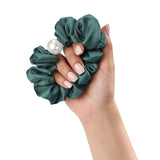 Load image into Gallery viewer, Blissy Pearl Scrunchies - Emerald