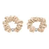 Load image into Gallery viewer, Blissy Pearl Scrunchies - Taupe