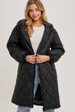 Load image into Gallery viewer, Renee - Longline Quilted Puffer Jacket