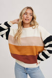 Load image into Gallery viewer, Cali - Color Block Sweater