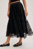 Load image into Gallery viewer, Sam - Boho Lace Midi Skirt